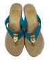中古・古着 ISLAND SLIPPER (アイランドスリッパ) トングウェッジソールサンダル ベージュ サイズ:6：4000円