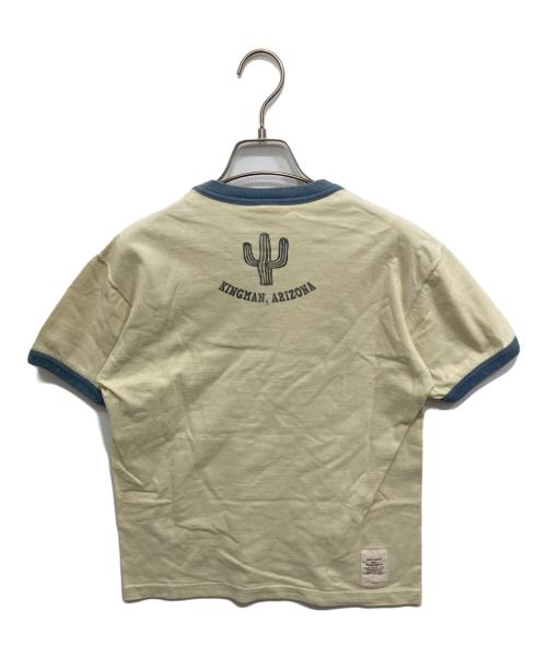 TOYS MCCOY（トイズマッコイ）TOYS McCOY (トイズマッコイ) リンガーTシャツ ホワイト サイズ:Sの古着・服飾アイテム