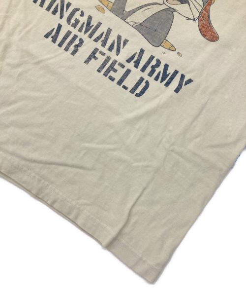 TOYS MCCOY（トイズマッコイ）TOYS McCOY (トイズマッコイ) リンガーTシャツ ホワイト サイズ:Sの古着・服飾アイテム