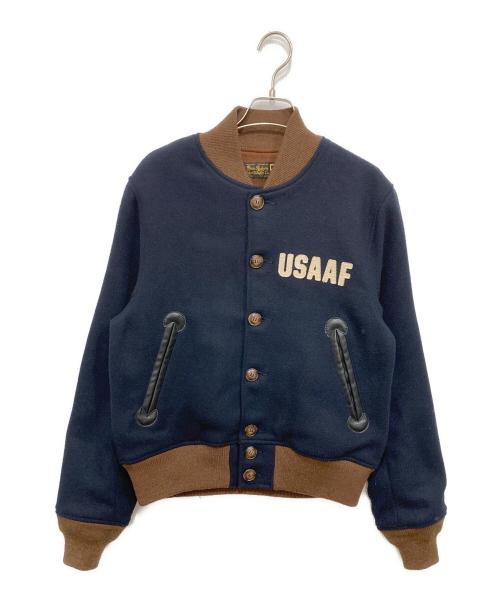 BUZZ RICKSON'S（バズリクソンズ）Buzz Rickson's (バズリクソンズ) スタジャン ネイビー サイズ:Sの古着・服飾アイテム