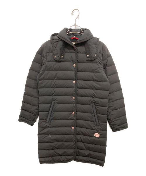 VINCENT ET MIREILLE（ヴァンソンエミレイユ）Vincent et Mireille (ヴァンソンエミレイユ) ステッチレスダウンコート ブラック サイズ:34の古着・服飾アイテム