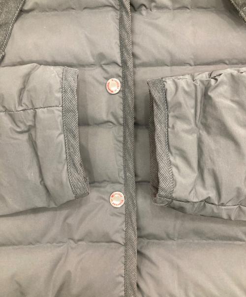 VINCENT ET MIREILLE（ヴァンソンエミレイユ）Vincent et Mireille (ヴァンソンエミレイユ) ステッチレスダウンコート ブラック サイズ:34の古着・服飾アイテム