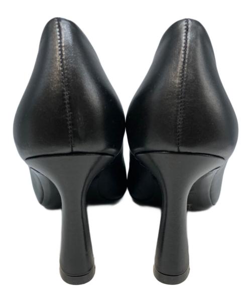 VERSACE（ヴェルサーチェ）VERSACE (ヴェルサーチェ) ハイヒールパンプス ブラック サイズ:38の古着・服飾アイテム