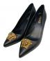 VERSACE（ヴェルサーチェ）の古着「ハイヒールパンプス」｜ブラック