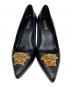 VERSACE (ヴェルサーチェ) ハイヒールパンプス ブラック サイズ:38：23000円