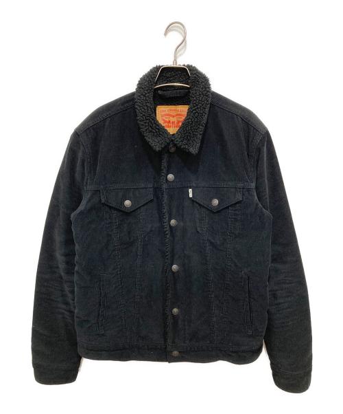 LEVI'S（リーバイス）LEVI'S (リーバイス) TYPEIIIシェルパトラッカージャケット ブラック サイズ:Mの古着・服飾アイテム