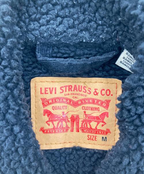 LEVI'S（リーバイス）LEVI'S (リーバイス) TYPEIIIシェルパトラッカージャケット ブラック サイズ:Mの古着・服飾アイテム