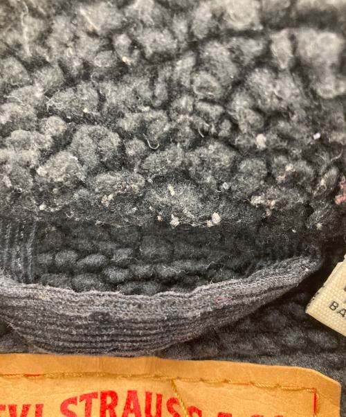 LEVI'S（リーバイス）LEVI'S (リーバイス) TYPEIIIシェルパトラッカージャケット ブラック サイズ:Mの古着・服飾アイテム