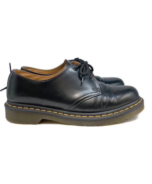 Dr.Martens（ドクターマーチン）Dr.Martens (ドクターマーチン) 3ホールブーツ ブラック サイズ:42の古着・服飾アイテム