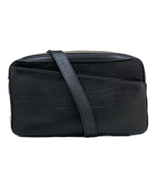 MOTHERHOUSE（マザーハウス）MOTHERHOUSE (マザーハウス) Linear 2Way Shoulder ブラックの古着・服飾アイテム