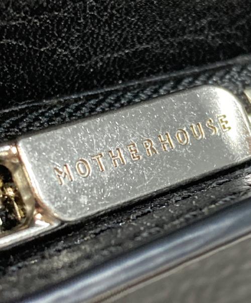 MOTHERHOUSE（マザーハウス）MOTHERHOUSE (マザーハウス) Linear 2Way Shoulder ブラックの古着・服飾アイテム