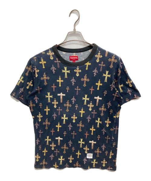 SUPREME（シュプリーム）Supreme (シュプリーム) Crosses Tee ネイビー サイズ:Mの古着・服飾アイテム