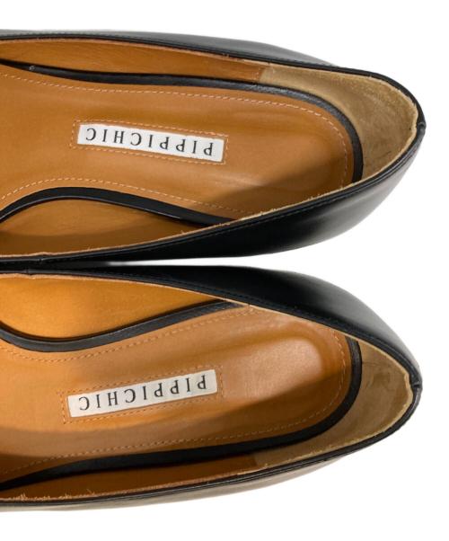 Pippichic（ピッピシック）Pippichic (ピッピシック) ANNA V JEWERLY ビジュー パンプス ブラック サイズ:24cmの古着・服飾アイテム