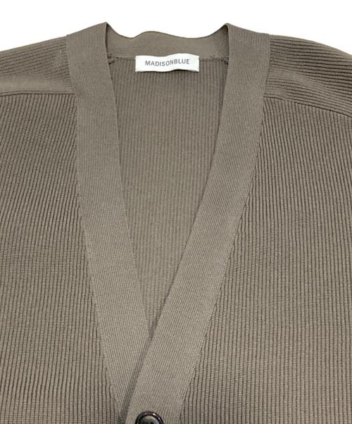 MADISON BLUE（マディソンブルー）MADISON BLUE (マディソンブルー) BIG KNIT V CD ブラウン サイズ:XSの古着・服飾アイテム
