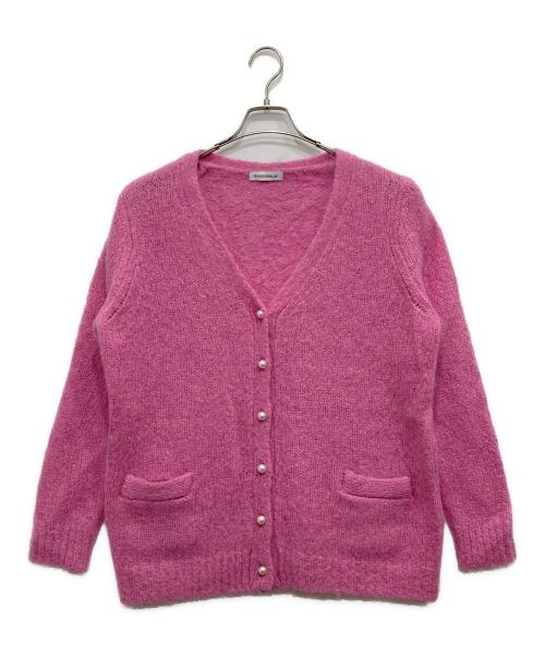 MADISON BLUE（マディソンブルー）MADISON BLUE (マディソンブルー) LOOSE BIG V CD MOHAIR ピンク サイズ:XSの古着・服飾アイテム