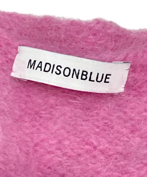MADISON BLUE（マディソンブルー）MADISON BLUE (マディソンブルー) LOOSE BIG V CD MOHAIR ピンク サイズ:XSの古着・服飾アイテム