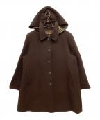 Burberry'sバーバリー）の古着「フーデッドコート」｜ブラウン