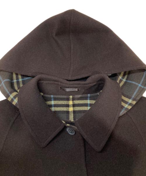 Burberry's（バーバリー）Burberry's (バーバリーズ) フーデッドコート ブラウン サイズ:7(S相当)の古着・服飾アイテム