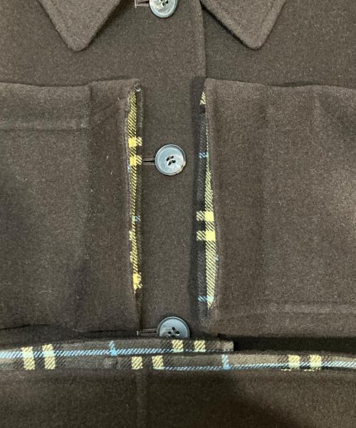 Burberry's（バーバリー）Burberry's (バーバリーズ) フーデッドコート ブラウン サイズ:7(S相当)の古着・服飾アイテム