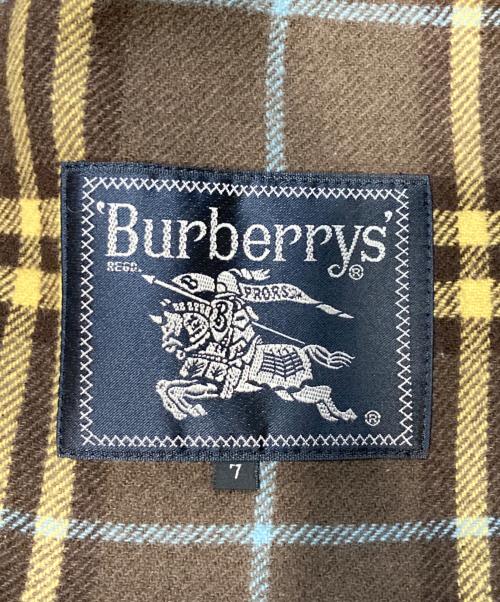 Burberry's（バーバリー）Burberry's (バーバリーズ) フーデッドコート ブラウン サイズ:7(S相当)の古着・服飾アイテム