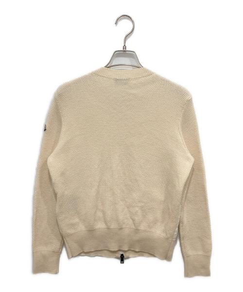 MONCLER（モンクレール）MONCLER (モンクレール) MAGLIONE TRICOT ALLA COREANA ベージュ サイズ:Mの古着・服飾アイテム