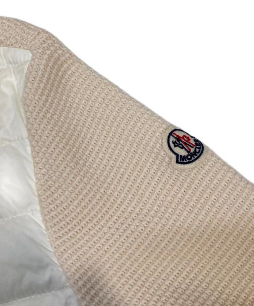 MONCLER（モンクレール）MONCLER (モンクレール) MAGLIONE TRICOT ALLA COREANA ベージュ サイズ:Mの古着・服飾アイテム