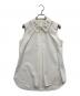 BLANC L'AUBE（ローブブラン）の古着「Embroidery collar Blouse」｜ホワイト
