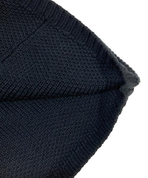 L'AUBE BLANC（ローブ ブラン）L'AUBE BLANC (ローブ ブラン) Basket Knit Cardigan ブラック サイズ:Freeの古着・服飾アイテム