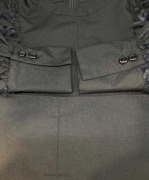 OHGA（オオガ）OHGA (オオガ) RUBAN ルバン パフスリーブ ブラウス ブラック サイズ:Freeの古着・服飾アイテム