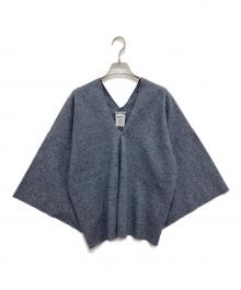 SOU・SOU（ソウソウ）の古着「小袖貫頭衣 ウールカットソー」｜ネイビー