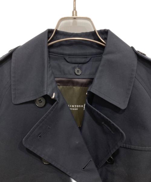 MACKINTOSH LONDON（マッキントッシュ ロンドン）MACKINTOSH LONDON (マッキントッシュ ロンドン) トレンチコート ネイビー サイズ:38の古着・服飾アイテム