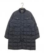 theory luxeセオリーリュクス）の古着「ミドル丈ダウンコート」｜ブラック