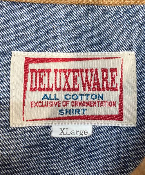Deluxeware（デラックスウェア）DELUXEWARE (デラックスウェア) デニムシャツ インディゴ サイズ:XLの古着・服飾アイテム