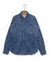 DELUXEWARE（デラックスウェア）の古着「デニムシャツ」｜インディゴ