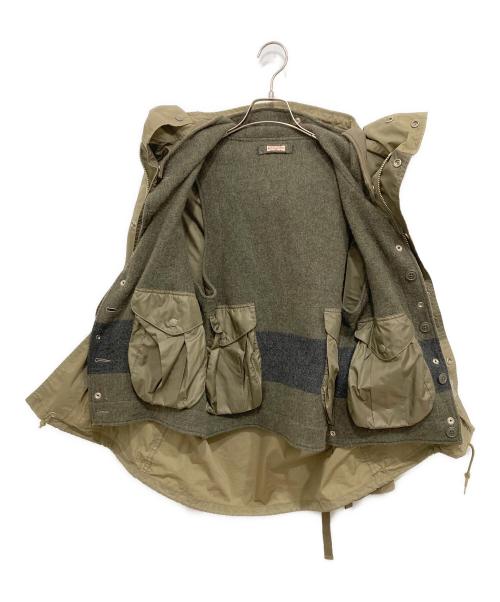 KAPTAIN SUNSHINE（キャプテンサンシャイン）KAPTAIN SUNSHINE (キャプテンサンシャイン) トラベルトゥループ 2WAYマウンテンパーカ カーキ サイズ:38の古着・服飾アイテム