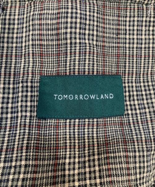 TOMORROW LAND（トゥモローランド）TOMORROW LAND (トゥモローランド) セットアップリネンスーツ ブラウン サイズ:46の古着・服飾アイテム