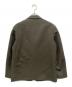 Edition (エディション) ヴィンテージサテン 2Bテーラードジャケット カーキ サイズ:M：12000円