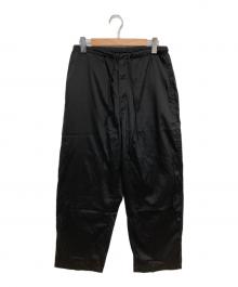 edition（エディション）の古着「ポプリン ニーパッチペインターパンツ」｜ブラック