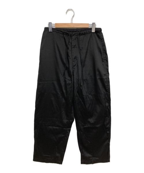 edition（エディション）edition (エディション) ポプリン ニーパッチペインターパンツ ブラック サイズ:Mの古着・服飾アイテム