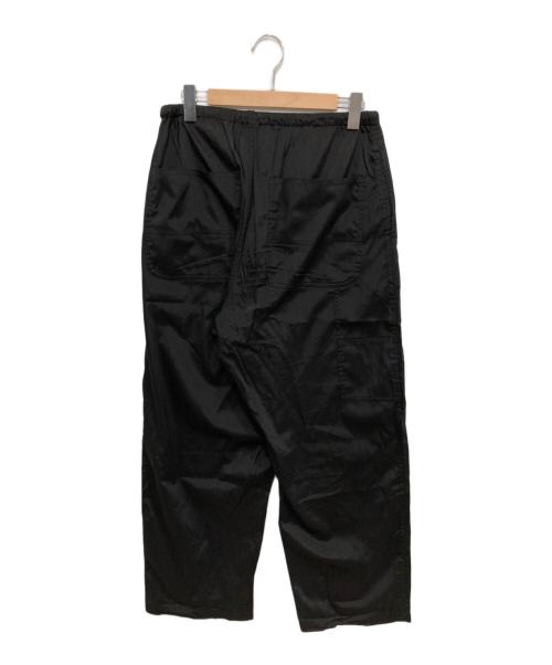 edition（エディション）edition (エディション) ポプリン ニーパッチペインターパンツ ブラック サイズ:Mの古着・服飾アイテム