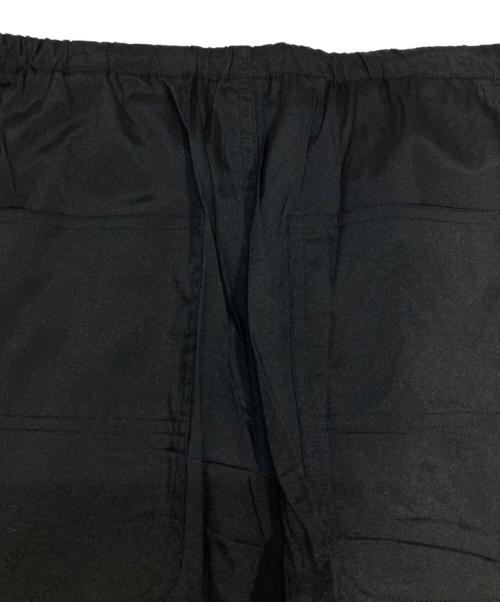 edition（エディション）edition (エディション) ポプリン ニーパッチペインターパンツ ブラック サイズ:Mの古着・服飾アイテム