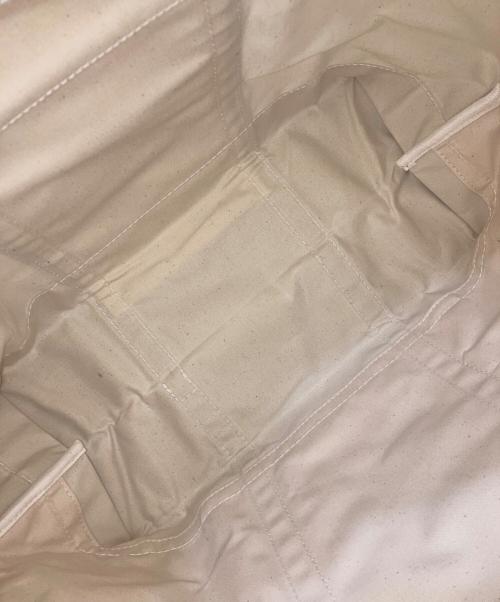 Creek Angler's Device（クリークアングラーズデヴァイス）Creek Angler's Device (クリークアングラーズデヴァイス) This is a(n) (This is a(n)) Base Field Tote XL ホワイト×ネイビー 未使用品の古着・服飾アイテム