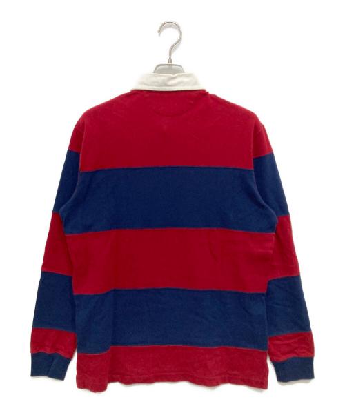 POLO RALPH LAUREN（ポロ・ラルフローレン）POLO RALPH LAUREN (ポロ・ラルフローレン) ラガーシャツ レッド×ネイビー サイズ:Mの古着・服飾アイテム