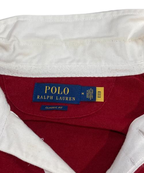 POLO RALPH LAUREN（ポロ・ラルフローレン）POLO RALPH LAUREN (ポロ・ラルフローレン) ラガーシャツ レッド×ネイビー サイズ:Mの古着・服飾アイテム