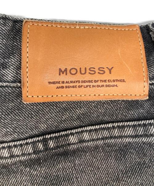 moussy（マウジー）moussy (マウジー) MVS BLACK FLARE デニムパンツ ブラック サイズ:26の古着・服飾アイテム