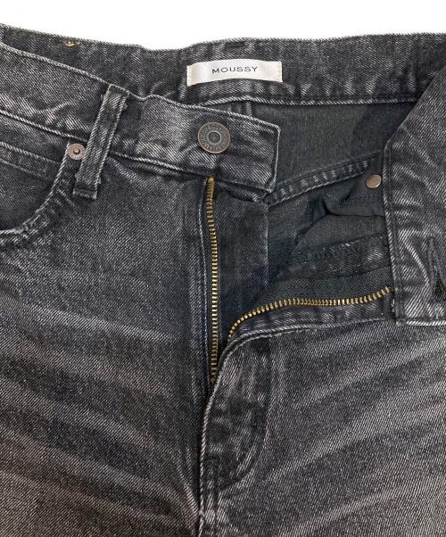 moussy（マウジー）moussy (マウジー) MVS BLACK FLARE デニムパンツ ブラック サイズ:26の古着・服飾アイテム