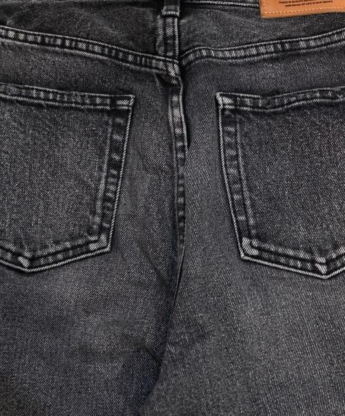 moussy（マウジー）moussy (マウジー) MVS BLACK FLARE デニムパンツ ブラック サイズ:26の古着・服飾アイテム