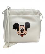 WCJ×DISNEYダブルシージェイ×ディズニー）の古着「DRAWSTRING BAG(ミッキー)」｜ホワイト