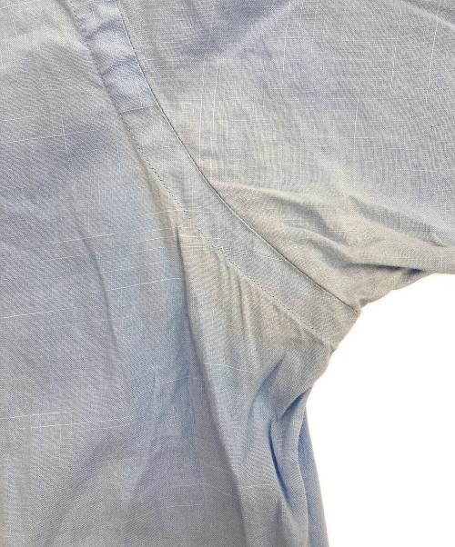 POLO RALPH LAUREN（ポロ・ラルフローレン）POLO RALPH LAUREN (ポロ・ラルフローレン) リネン混オープンカラーシャツ スカイブルー サイズ:Mの古着・服飾アイテム