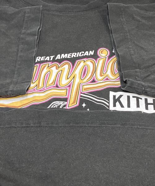 KITH（キス）KITH (キス) Treats Champions Vintage Tee ブラック サイズ:Lの古着・服飾アイテム